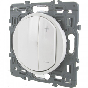 Céliane variateur 400 W univ. 230V blanc complet - Legrand